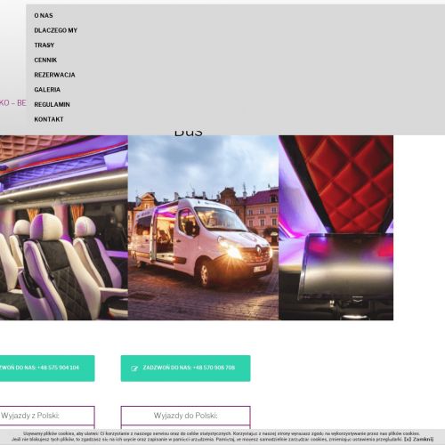 Warszawa - krajowy przewóz osób
