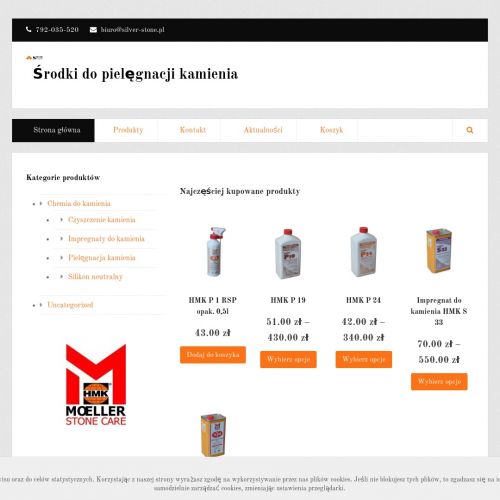 Impregnat do blatów kwarcowych