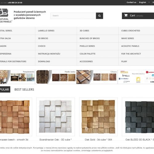 Kostki 3d na ścianę