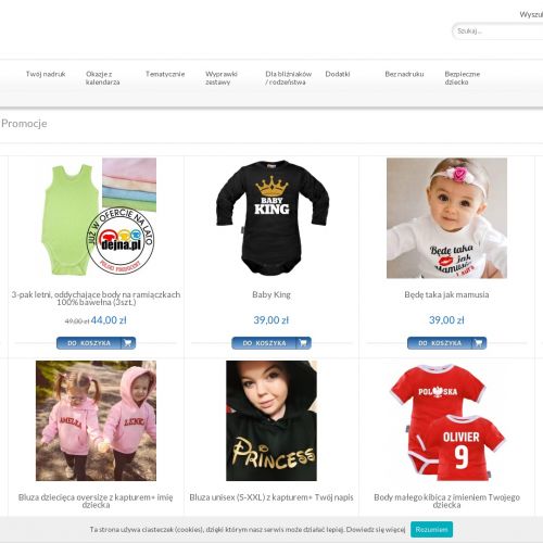Komplet na roczek z imieniem