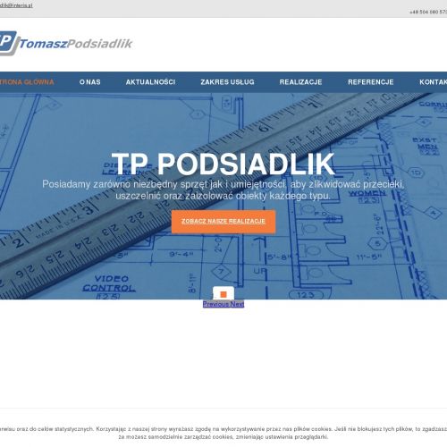 Uszczelnianie przepustów - Kraków