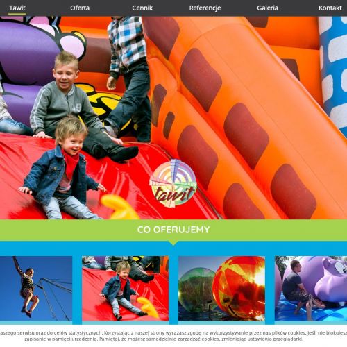 Wypożyczalnia zjeżdżalni dmuchanych w Krakowie