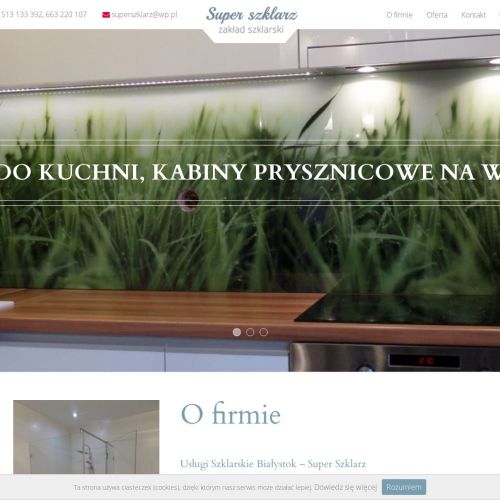 Białystok - ściany szklane