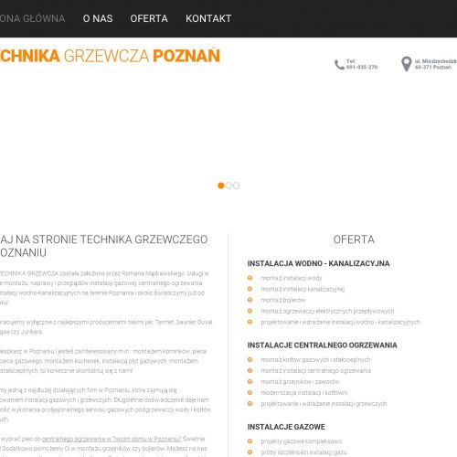 Serwis gazowych podgrzewaczy wody w Poznaniu