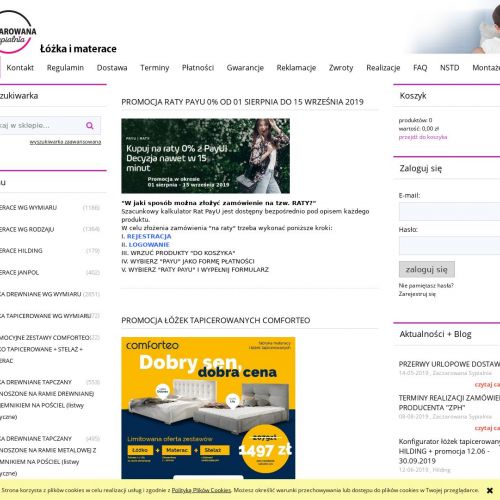 Łóżko podnoszone w Krakowie