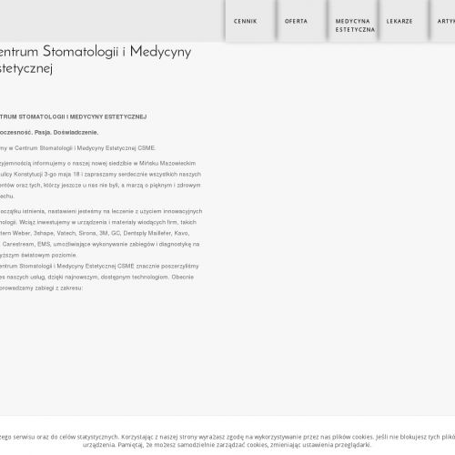 Mińsk Mazowiecki - pantomogram