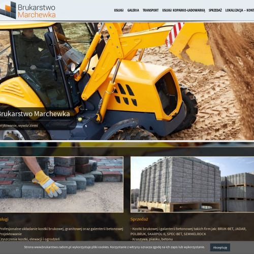 Wywóz ziemi w Radomiu