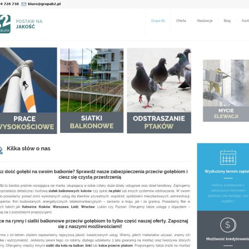 Zabezpieczenia przeciw gołębiom