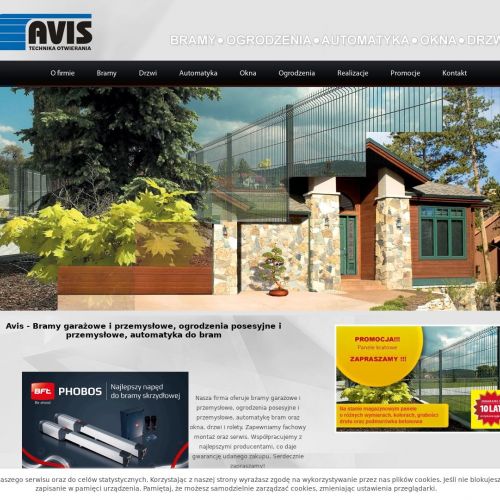 Bramy ogrodzeniowe wiśniowski