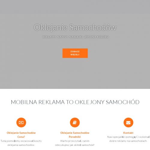 Oklejanie autokarów - Kraków