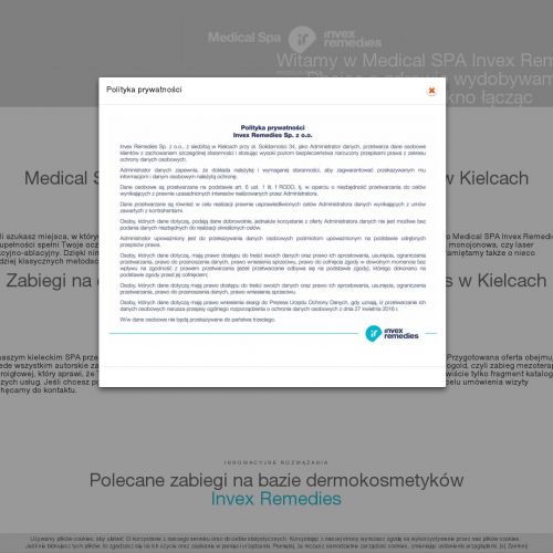 Kielce - zabiegi na twarz