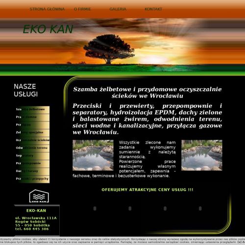 Przydomowe oczyszczalnie ścieków - Wrocław