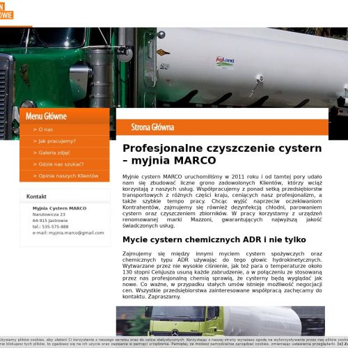 Dezynfekcja chłodni samochodowych w Jastrowie