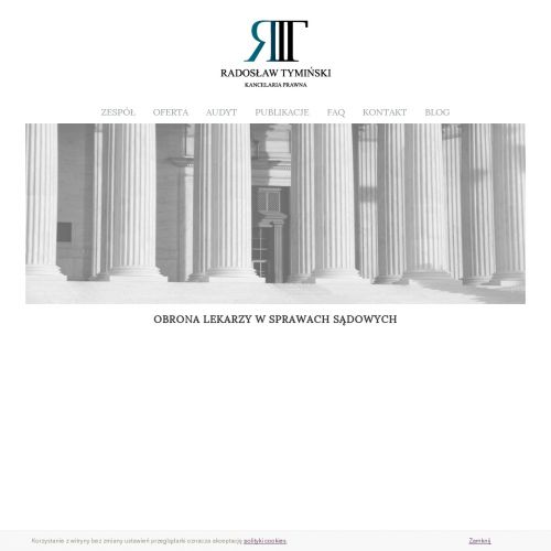 Warszawa - adwokat sprawy medyczne