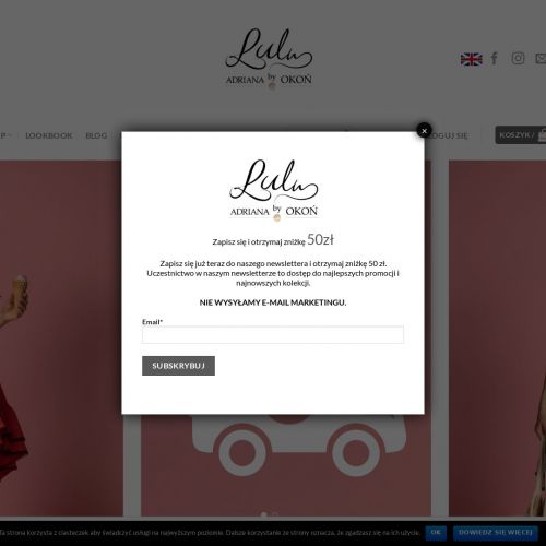 Zwiewna spódnica polski projektant