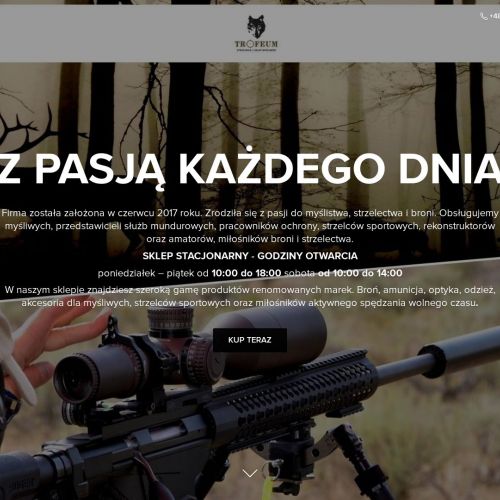 Internetowy sklep myśliwski - Malbork
