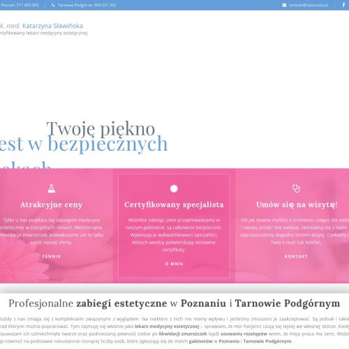 Medycyna estetyczna tarnowo podgórne w Poznaniu