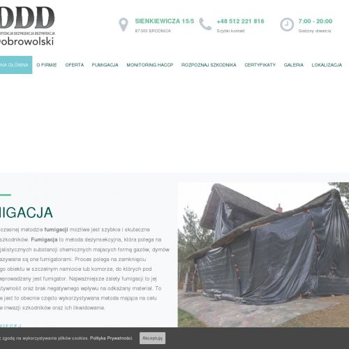 Dezynfekcja - Grudziądz