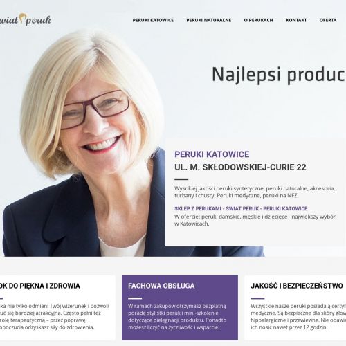 Peruka z naturalnych włosów Chorzów