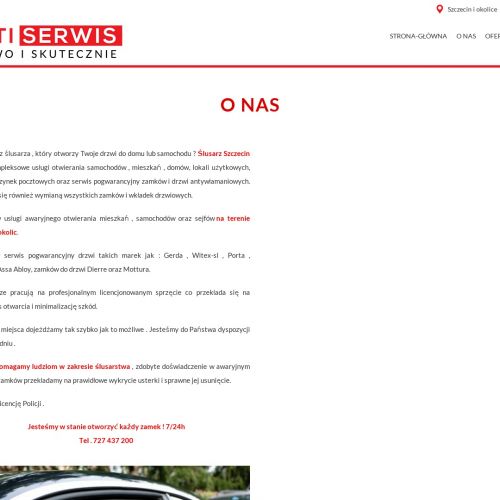 Serwis pogwarancyjny drzwi - Dąbie