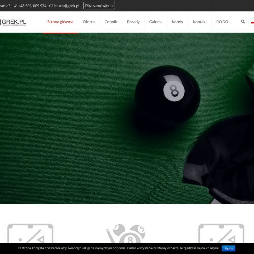 Stoły snookerowe