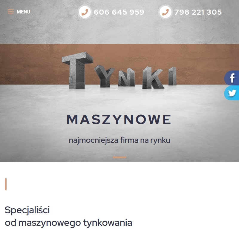 Radomsko - tynki agregatem łowicz