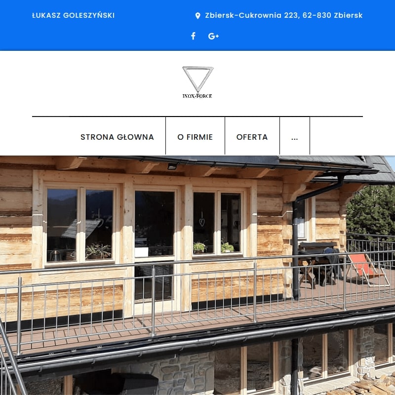 Poręcze balkonowe z kwasówki