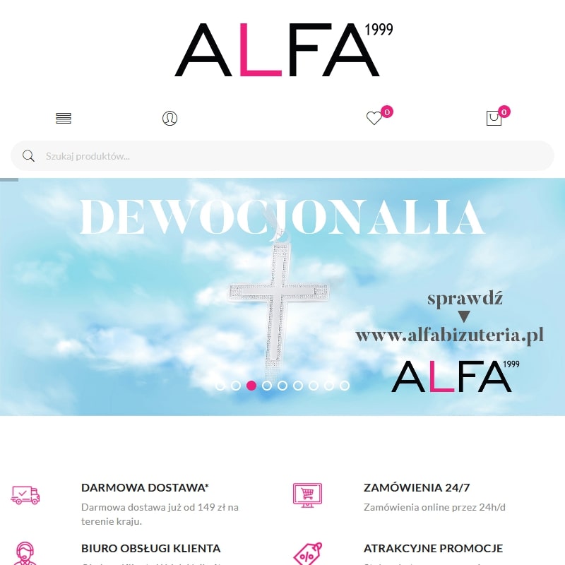 Srebrny łańcuszek ankier