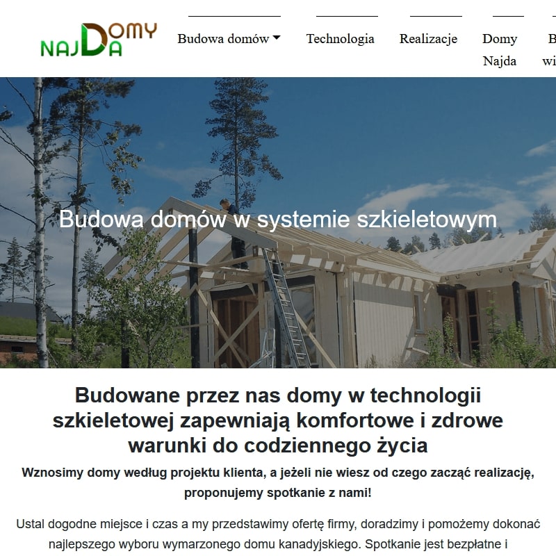 Kanadyjska technologia budowy domów w Szczecinie