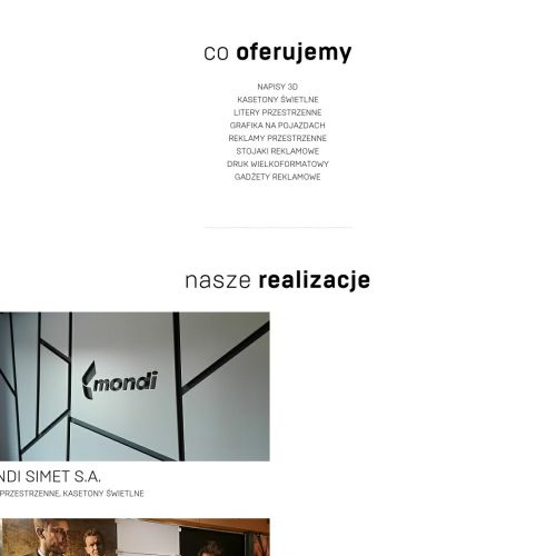 Totem reklamowy zewnętrzny w Rawiczu