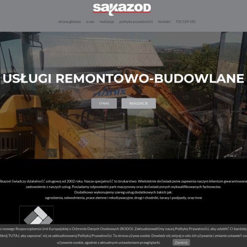 Usługi minikoparką - Kęty