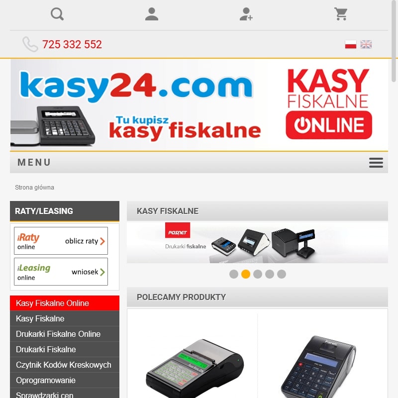 Kasa fiskalna fawag lite w Kartuzach