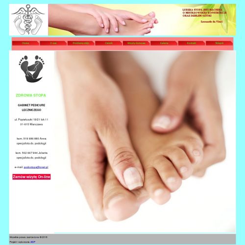 Pedicure leczniczy warszawa bielany w Warszawie