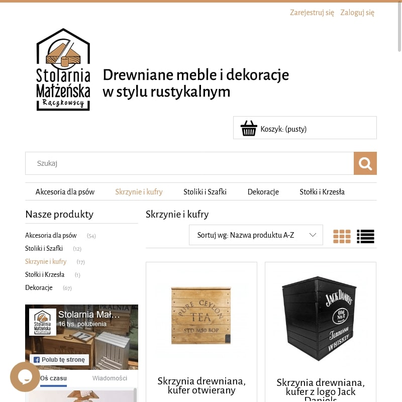 Stojak na miski dla psa drewniany