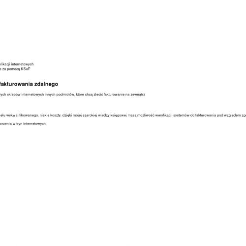 Bochnia - biura rachunkowe w tarnowie