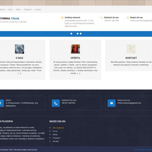 Hurtownia odzieży używanej