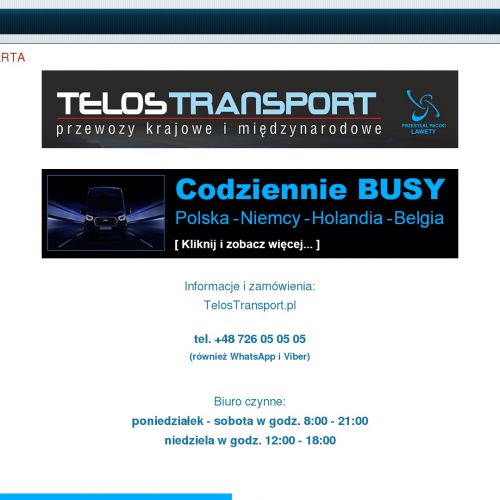 Przewozy do polski z niemiec