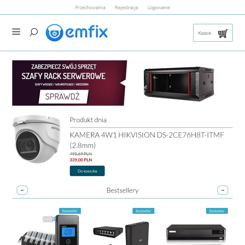 Kompletny zestaw monitoringu