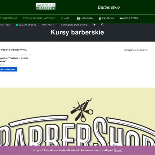 Szkolenie barber w Krakowie