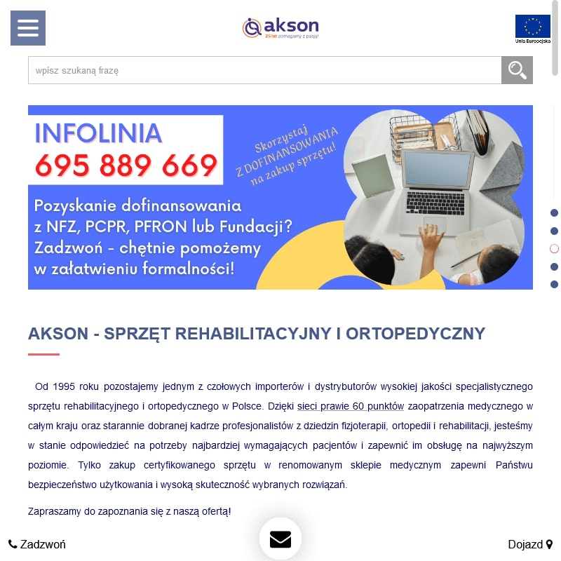 Warszawa - pionizator rehabilitacyjny