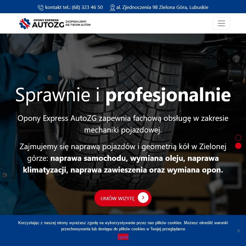 Geometria kół - Zielona Góra