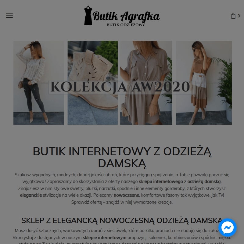 Sklep z ekskluzywną odzieżą w Gdańsku