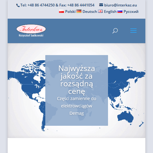 Zamienniki części dźwigowych w Łomży