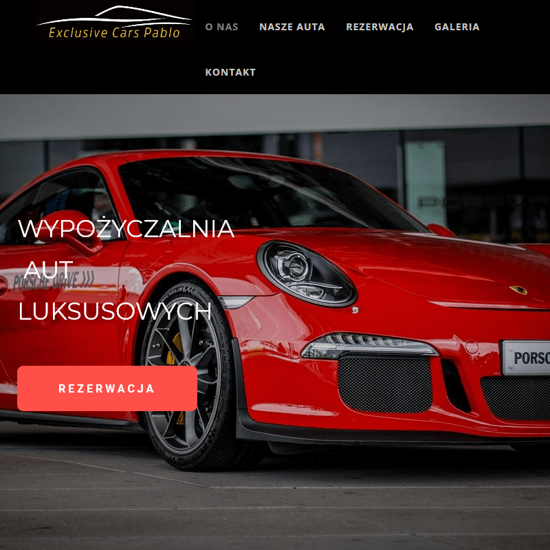 Luksusowe auta wynajem