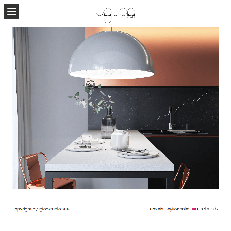 Projekt salonu - Warszawa