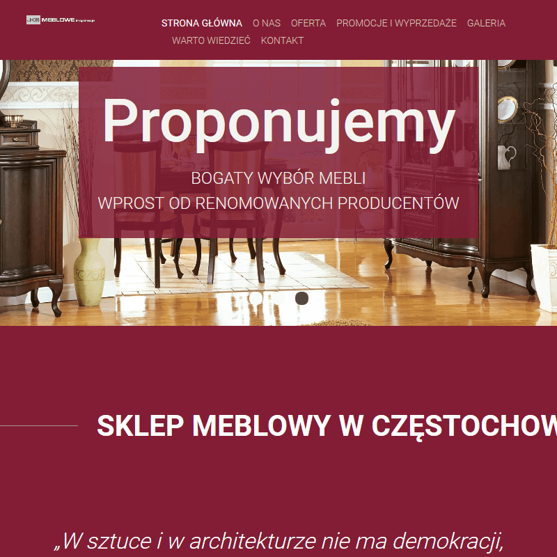 Radomsko - nowoczesne meble
