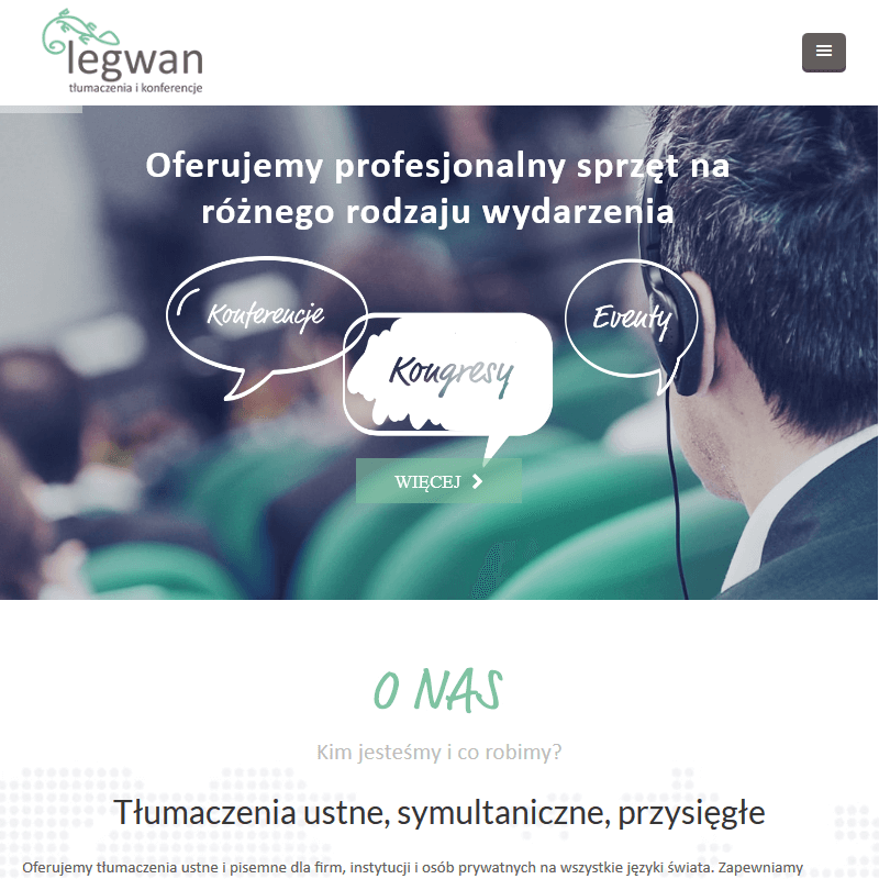 Łódź - obsługa techniczna konferencji