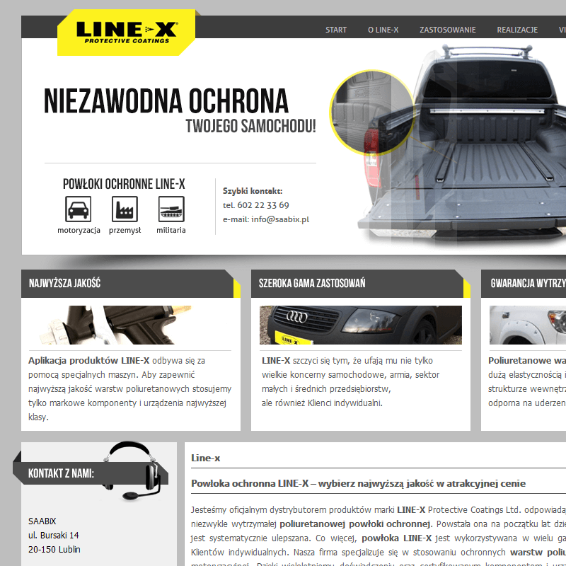 Powłoka ochronna na samochód