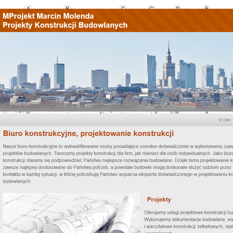 Projekty konstrukcji mazowieckie