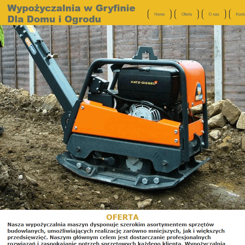 Gryfino - wynajem cykliniarek
